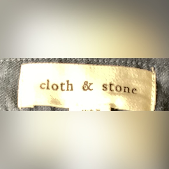 Cloth and Stone linen/cotton/rayon blue blazer. Med. - Picture 11 of 11